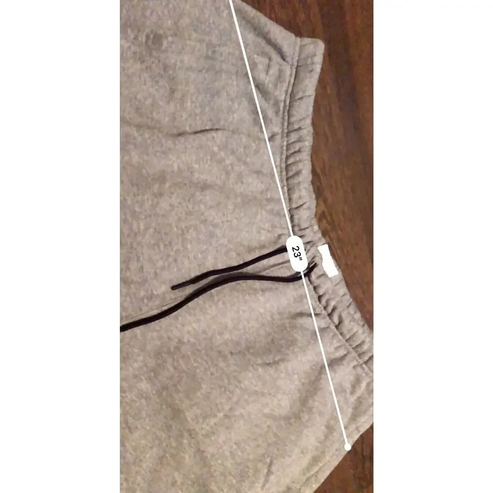 Men's Air Jordan Jumpman Grey Fleece Gym Shorts Training XXL~ Fast shipping!